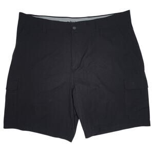 Orvis Cargo Tech Shorts Men Size 42 Black Stretch Hiking Outdoor Gorpcore